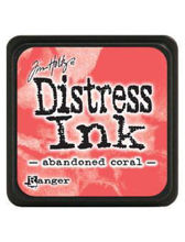 Picture of abandoned coral - Distress ink