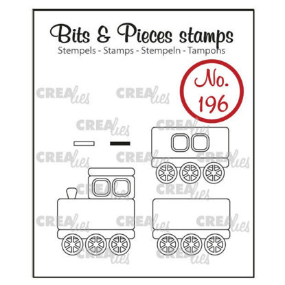 Afbeeldingen van Trein + wagons - Bits & Pieces