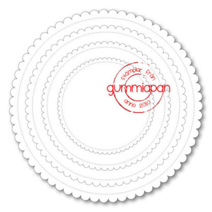 Afbeeldingen van Scalloped Circles - stans