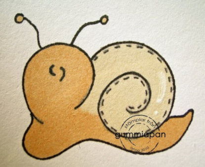 Afbeeldingen van Slak - stempel (normaal €2,00)