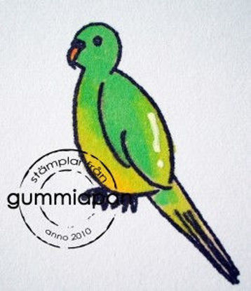 Afbeeldingen van grasparkiet - stempel (normaal €1,50)