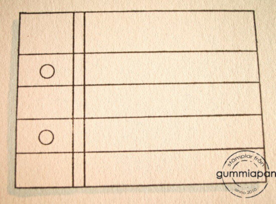 Afbeeldingen van Klein notitieboekvel - stempel (normaal €2,50)