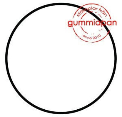 Afbeeldingen van grote cirkel - stempel (normaal €2,00)