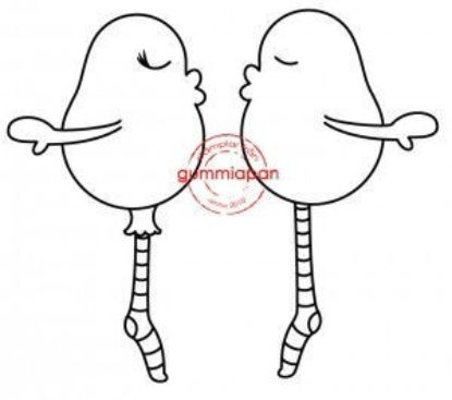 Afbeeldingen van Pussgurkor - stempel (normaal €3,00)