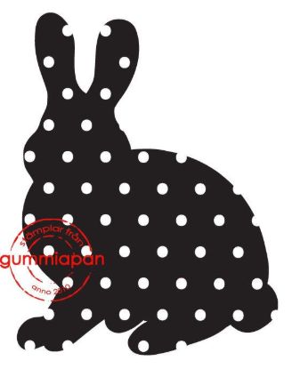 Picture of Gestippeld konijn - stempel (normaal €2,50)
