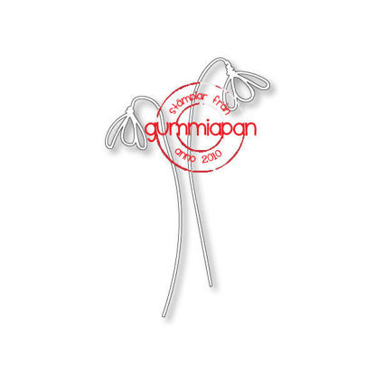 Afbeeldingen van Snow drops - stansen