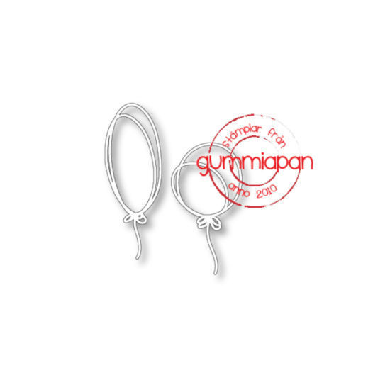 Afbeeldingen van Doodlade ballonger - stansen