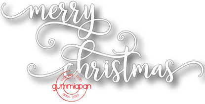 Afbeeldingen van Merry Christmas - stansen (normaal €8,90)