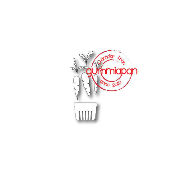 Afbeeldingen van Carrots in basket - stansen (normaal €5,00)