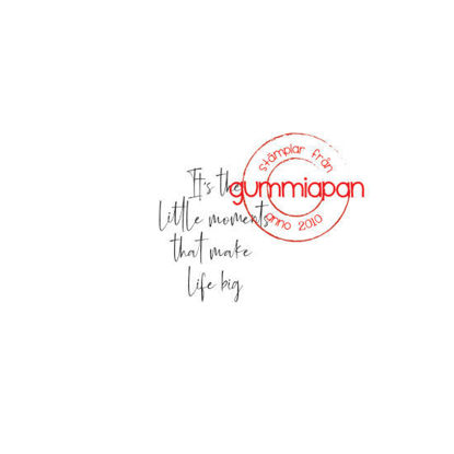 It's the little moments that make life big