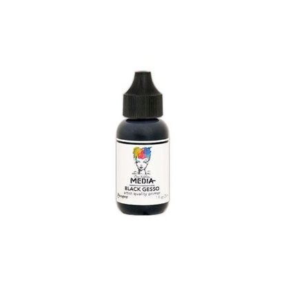 Dina Wakley Media Gesso Black 1 oz