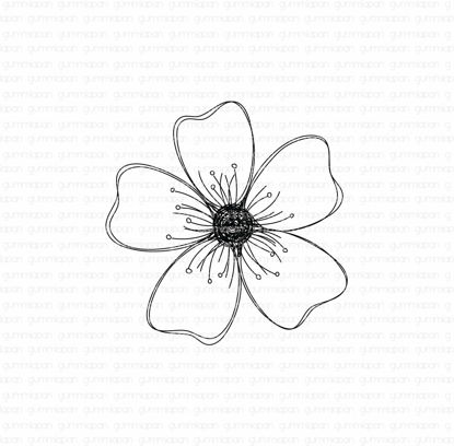 Small Doodled Meadow Flower