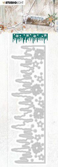 Studio Light Embossing Die Cut Stencil Winter Charm nr.328