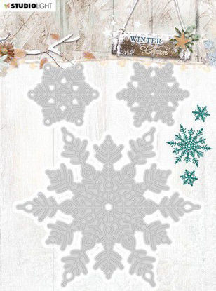 Studio Light Embossing Die Cut Stencil Winter Charm nr.325