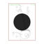 Circle 2.5 inch - figure stencil A6 of Josephiena's Design