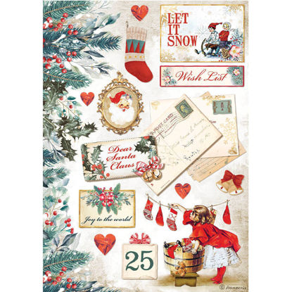 Romantic Christmas Let it Snow Cards