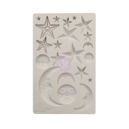 Finnabair Star And Moons 5x8 Inch Mould
