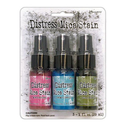 Tim Holtz Distress Holiday Mica Stain Set #2