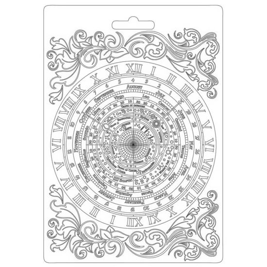Stamperia Soft Mould A5 Alchemy Astrology
