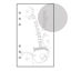 Licht geel - Ringband vellen 12x20,5 - Josephiena's