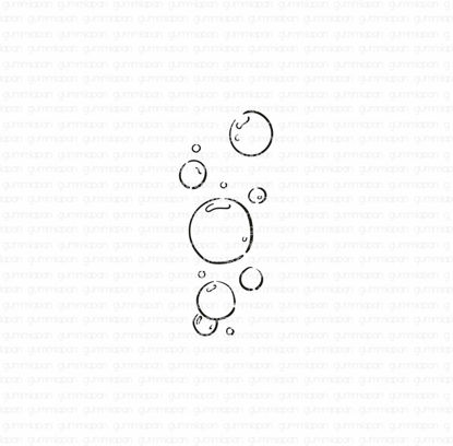 Bubbels - stempel - Gummiapan