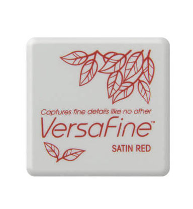 Tsukineko VersaFine Small Inkpads Satin Red