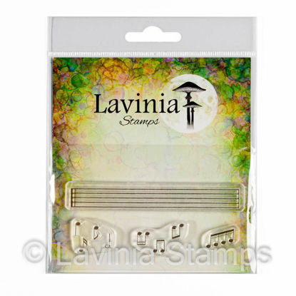 Musical Notes Small - Lavinia Stamps - LAV737