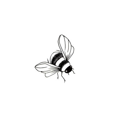 Bee Miniature - Lavinia Stamp - Lav132