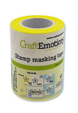 CraftEmotions stempel maskeer tape 6 cm - 7,5 meter