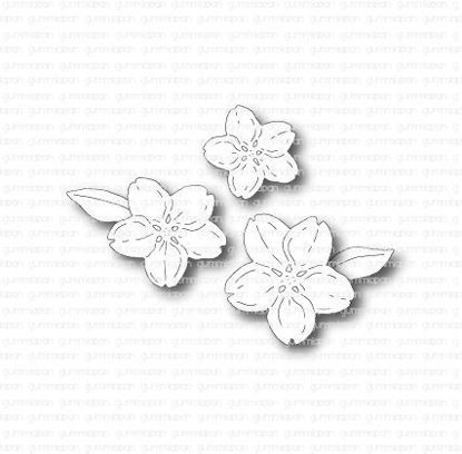 Bloemen en bladeren - stans - Gummiapan -D230216