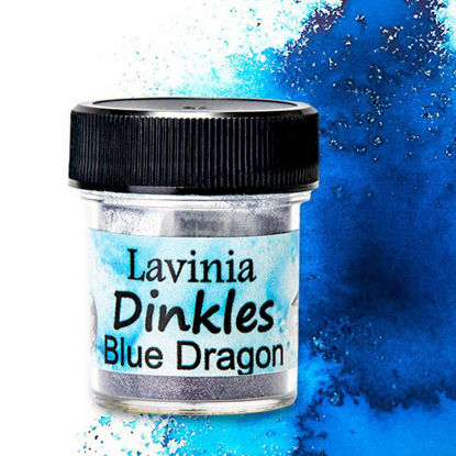 Dinkles Ink Powder Blue Dragon - Lavinia Stamps - DKL2