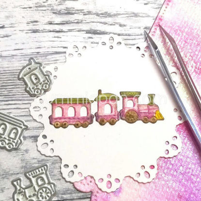 Speelgoed trein - stans - Gummiapan - D240111