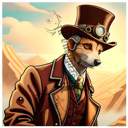 Discover the Mystical World of Steampunk Weasels: Unveiling Adventure Through Diamond Painting
