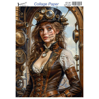 Steampunk people #2 - Josephiena's collage paper - CP-044